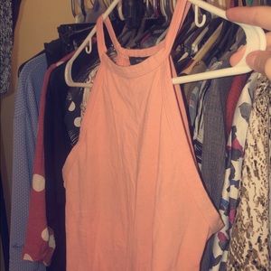 Pink Halter Top Bodysuit
